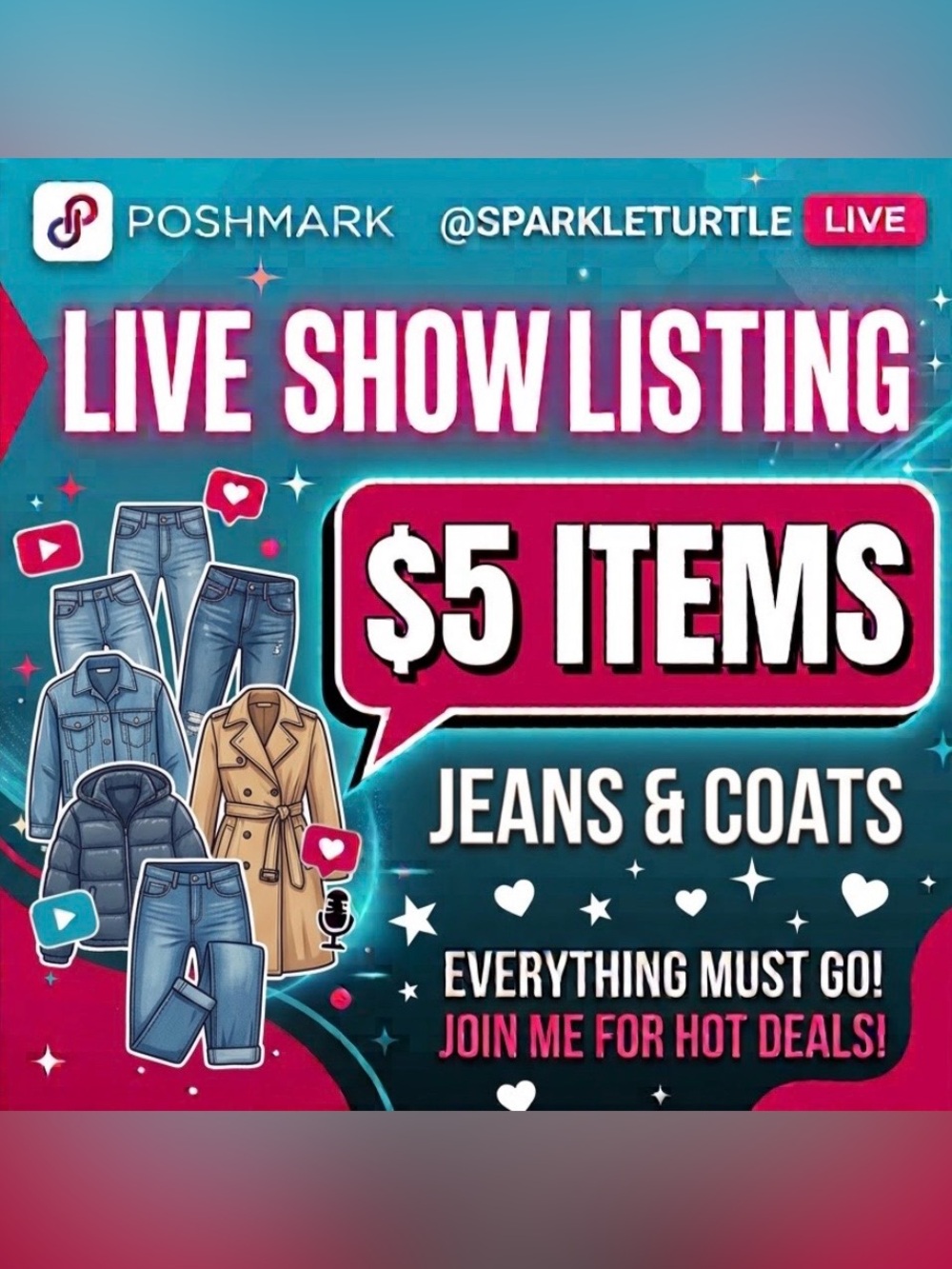 Live $5 Listing 051 - 100